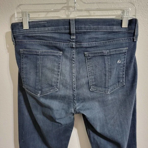 Rag & Bone 'Loreto' Skinny Dark Wash Jeans - Picture 5 of 13